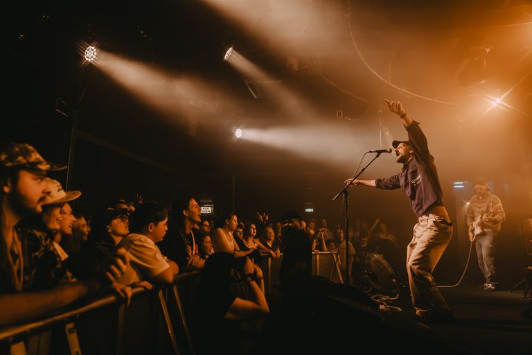 The Rubens performing live at The Gov in Adelaide